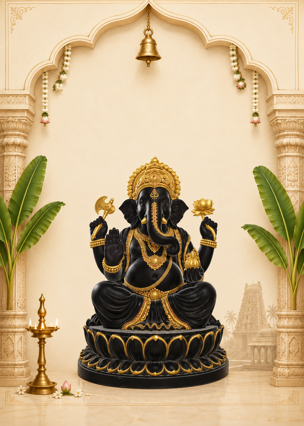 Golden Ganesha